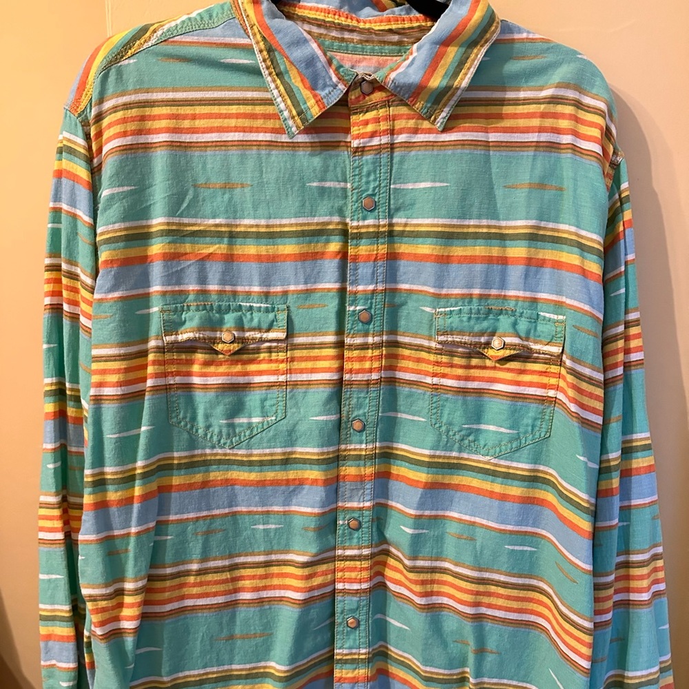 NWOT Ryan Michael Linen Blend shirt
